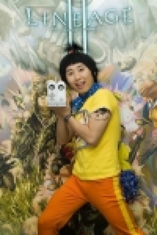 리니지2 스피커, '웃찾사' 몽키브라더스의 개그맨 홍동명과 함께