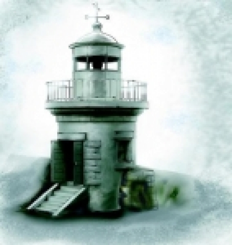 디지털화 팔미도 등대