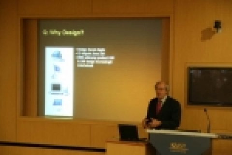 벅스턴 박사 기조 강연 장면