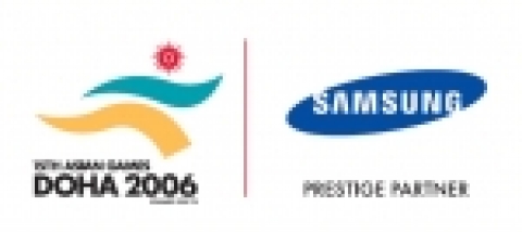 삼성전자가 제15회 2006 도하 아시안게임 개막을 30일 앞두고 다양한 후원 계획을 발표했다.(도하아시안게임-삼성전자 로고)