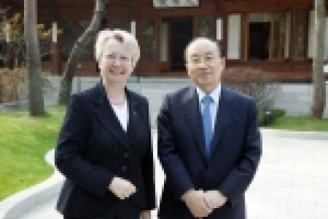 한-독 과학기술장관회담 개최 사진