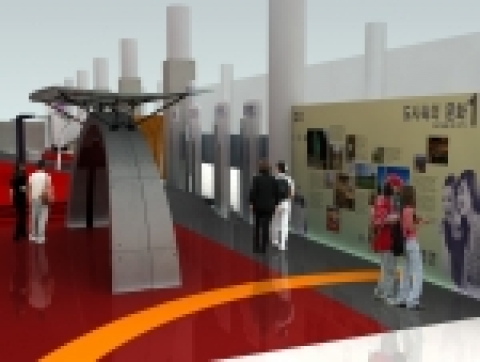 전시공간 기본 구상도