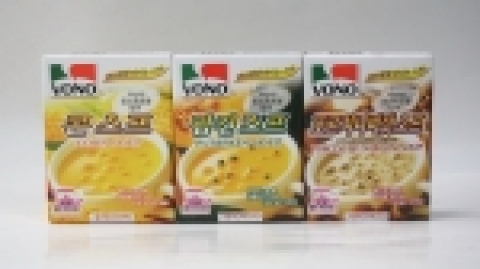 농심(대표이사 辛東原)은 뜨거운 물을 부어 저어 주는 것만으로, 간편하고 맛있게 즐길 수 있는 새로운 스타일의 수프 ‘VONO’를 11월 6일부터 판매한다.