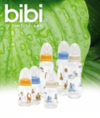 환경호르몬 없는 폴리아미드 재질의 스위스 청정젖병 "bibi"