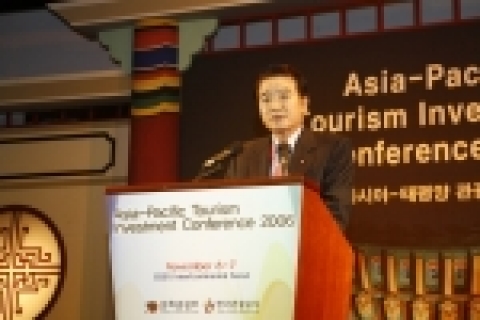 한국관광공사 김종민 사장은 11월 6일 코엑스 인터컨티넨탈호텔에서 개최된『2006 아시아-태평양 관광투자 컨퍼런스(Asia-Pacific Tourism Investment Conf