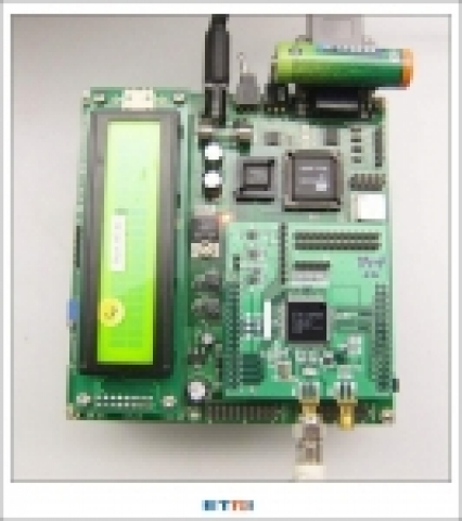 지그비 칩이 탑재된 센서노드의 모습