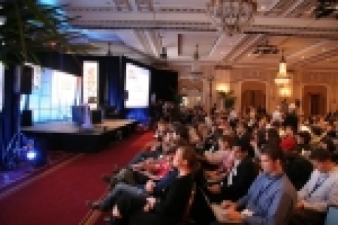 미국 샌프란시스코 팰리스호텔에서 열린 웹2.0 콘퍼런스 행사장 전경