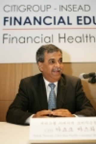 아쇼크 바스와니(Ashok Vaswani) 씨티그룹의 아태지역 소비자금융 CEO