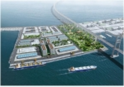 평택·당진항 양곡부두 조감도