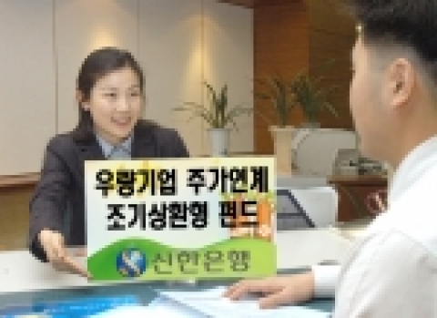 신한은행(www.shinhan.com 은행장 申相勳)은 “개별기업의 주가와 연계한 중도상환형 투스타펀드인 ‘Tops New 2 Star 파생상품투자신탁 SH-1호’를 14일부터 2