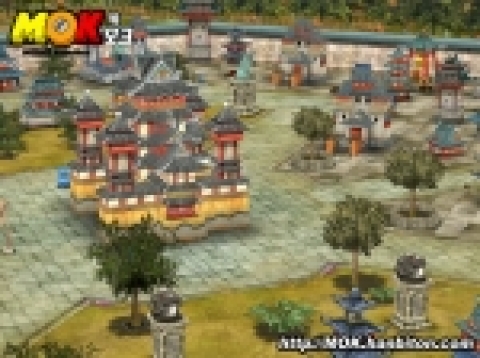 한빛소프트의 캐주얼 액션 대전 게임 '모크'에 새로 추가된 맵 스크린샷