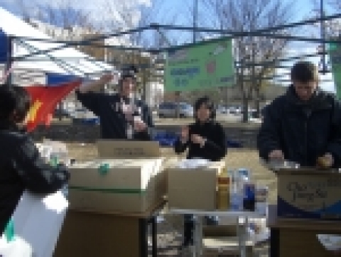 미국,영국에서 온 유학생들이 맛없지만 정성으로 준비한 음식들