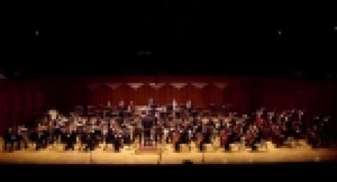 서울시립교향악단의 연주장면