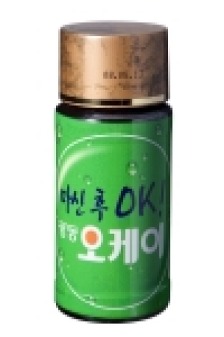 광동제약은 20일 동의보감에서 숙취, 간기능 보호, 이뇨작용  등에 쓰여지는 ‘인진오령산’, ’대금음자’ 등의 처방 중 숙취해소 성분만을 엄선하여 배합한 숙취해소 음료 “광동 오케