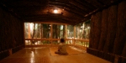 국산 소나무 향기를 맡을 수있는 죽림온천 밀림쿠어방