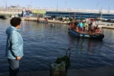 가을 동화 은서가 타던 청호갯배타기