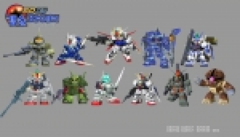 <SD건담 캡슐파이터> 신규 유닛 11종 