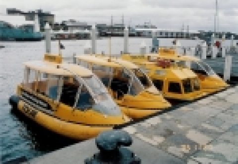 호주 시드니에 운행중인 수상택시