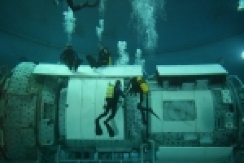 한국우주인 선발, 수중임무 평가관련 사진