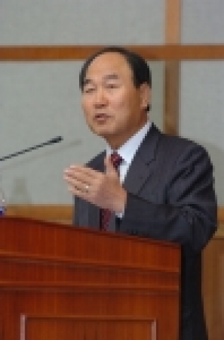 손학래 한국도로공사 사장 강연 장면 사진
