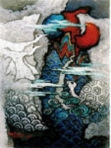 작품명 : 허튼소리-장생, 작가 : 곽창주