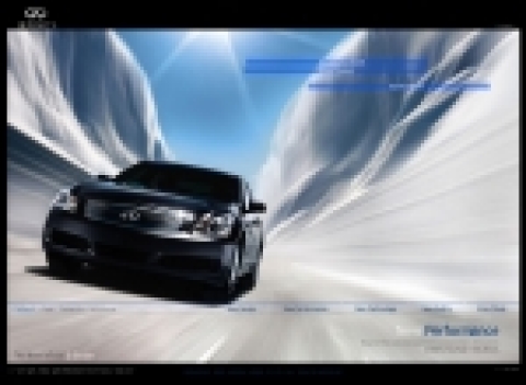 뉴 인피니티 G35 마이크로 웹사이트