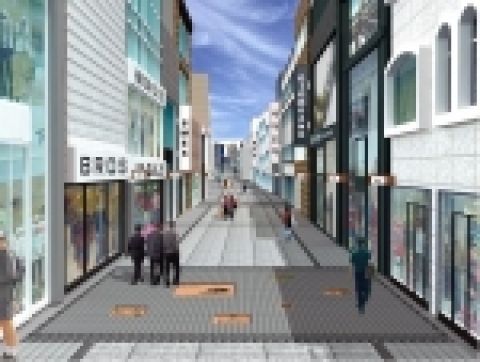 광주 충장로거리 조감도