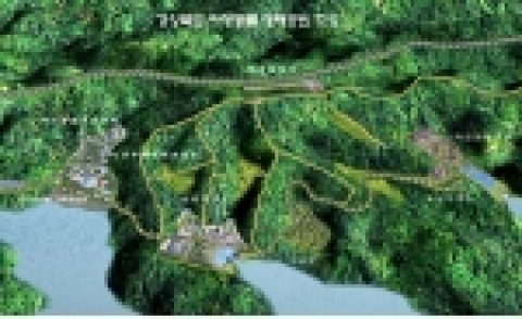 야생동물 생태공원 조성 조감도