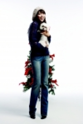 캘빈클라인 진의 새로운 데님 Pure Calvin(퓨어 캘빈)의 홍보 Lady 오윤아