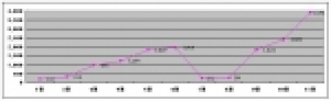 ‘06년 월별 무역수지 추이