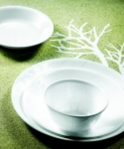 세계적인 디너웨어 브랜드 코렐은 실버와 화이트의 조화로 품격 있는 겨울 식탁을 만들어줄, 겨울나무 패턴의 골드시리즈 디너웨어 ‘실버트리’를 출시했다.