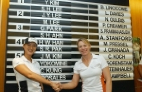 올해 마지막 시즌LPGA 경기인 ‘렉서스컵 2006’ 이 경기 시작 하루 전인 12월 14일 대회 개회식을 시작으로 화려하게 시작되었다.