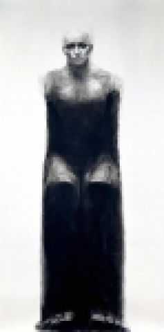 Lorene Taurerewa, &#039;1000마일의 여정‘, 종이에 목탄, 1500*3050Cm, 2006