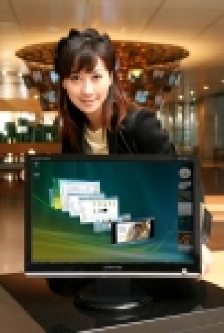 삼성전자가 '윈도우 비스타 프리미엄 인증'을 획득한 와이드 모니터 2종을 출시해 국내 시장 공략을 가속화하고 있다.