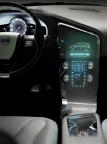 볼보 XC60 내부 센터페시아