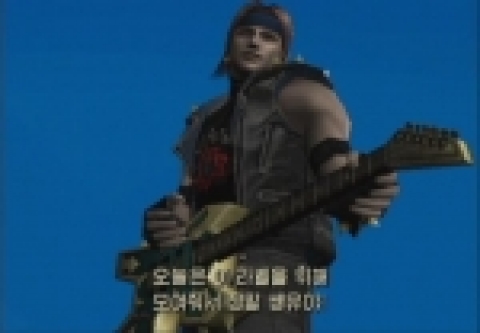 < 통쾌한 액션과 게임의 코믹함을 극대화한 완벽 한글화 게임, PS2용 『GOD HAND™(갓 핸드)』의 스크린샷>