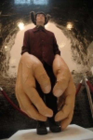 스테판의 “거대 손” 모형 