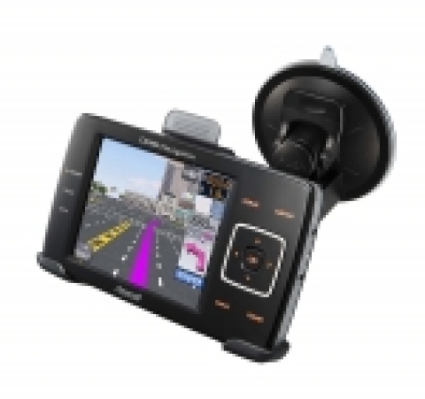 삼성전자는 3일 휴대폰과 블루투스로 연동되고 TPEG, 지상파DMB 등 첨단 기능을 갖춘 프리미엄급 '블루투스 내비게이션(STT-D370)'을 출시한다.