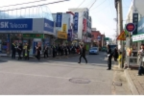 안전문화 홍보 가두 캠페인 전개(강진공용버스터미널 →상설시장 일원 )