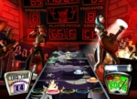 기타 히어로 장면