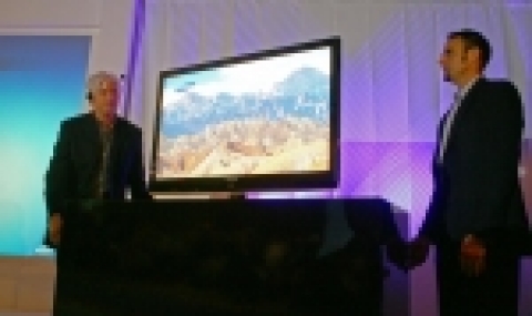 삼성전자가 선보인 초고화질 TV