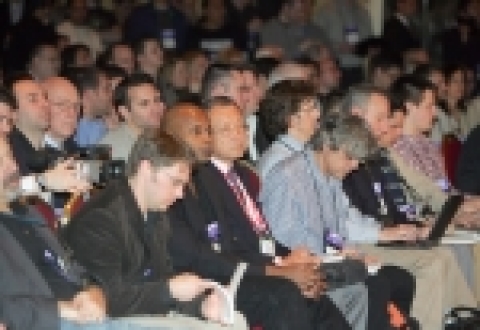 외신기자들의 관심집중