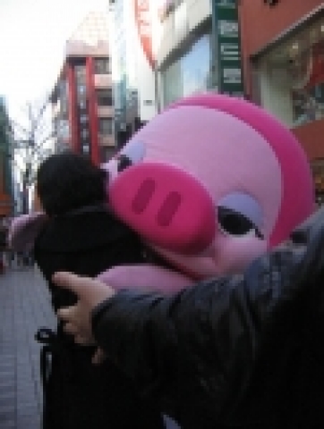 캐릭터가수 포코 오프라인 게릴라마케팅