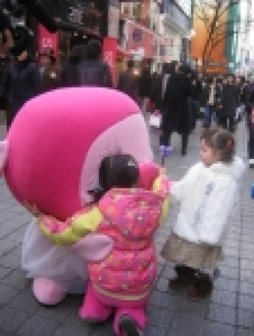 캐릭터가수 포코 오프라인 게릴라마케팅