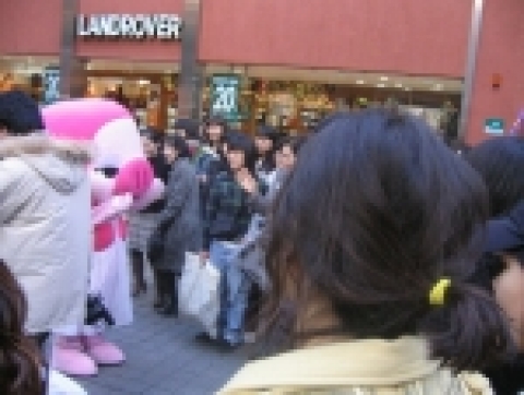 캐릭터가수 포코 오프라인 게릴라마케팅