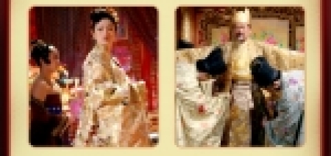 ‘황후花’ 금빛 찬란한 의상으로 관객유혹