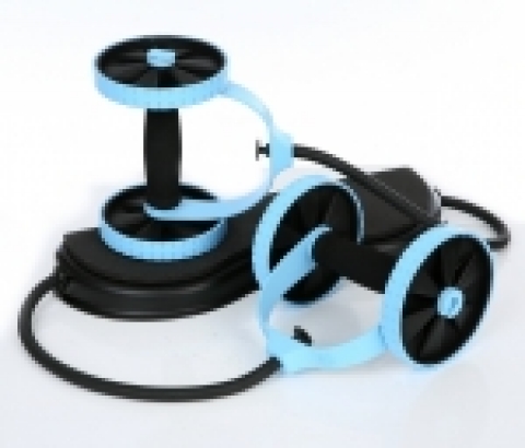 슬라이딩 트레이너는 무려 50여 가지가 넘는 몸매운동이 가능한 운동기구로 튜빙의 탁월한 인장력과 복원력이 그대로 신체에 전달되어 운동효과가 뛰어나며 적은 시간과 운동으로도 원하는 