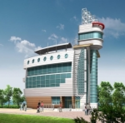 여수항 해상교통관제센터 조감도