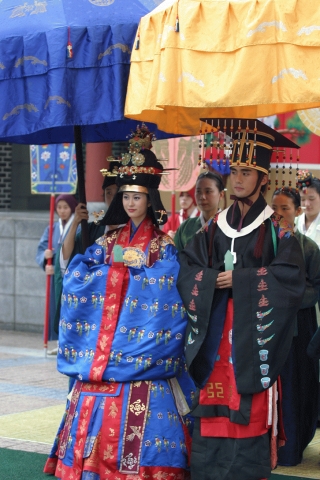 궁중혼례 사진
