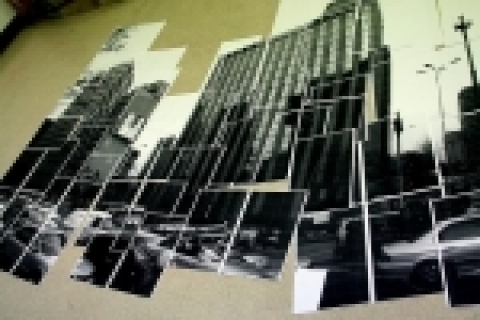 여성들은 결코 첫 번째가 될 수 없다.-유혹하기 위해 걷기, 작업 과정 모습, 2007 Ladies never first- Walking for Seduction, photo device in progress, 2007